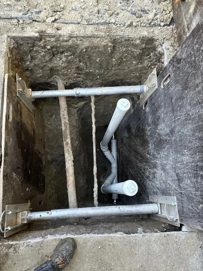 Experienced plumber completing Gas Line Repair work in Vernon